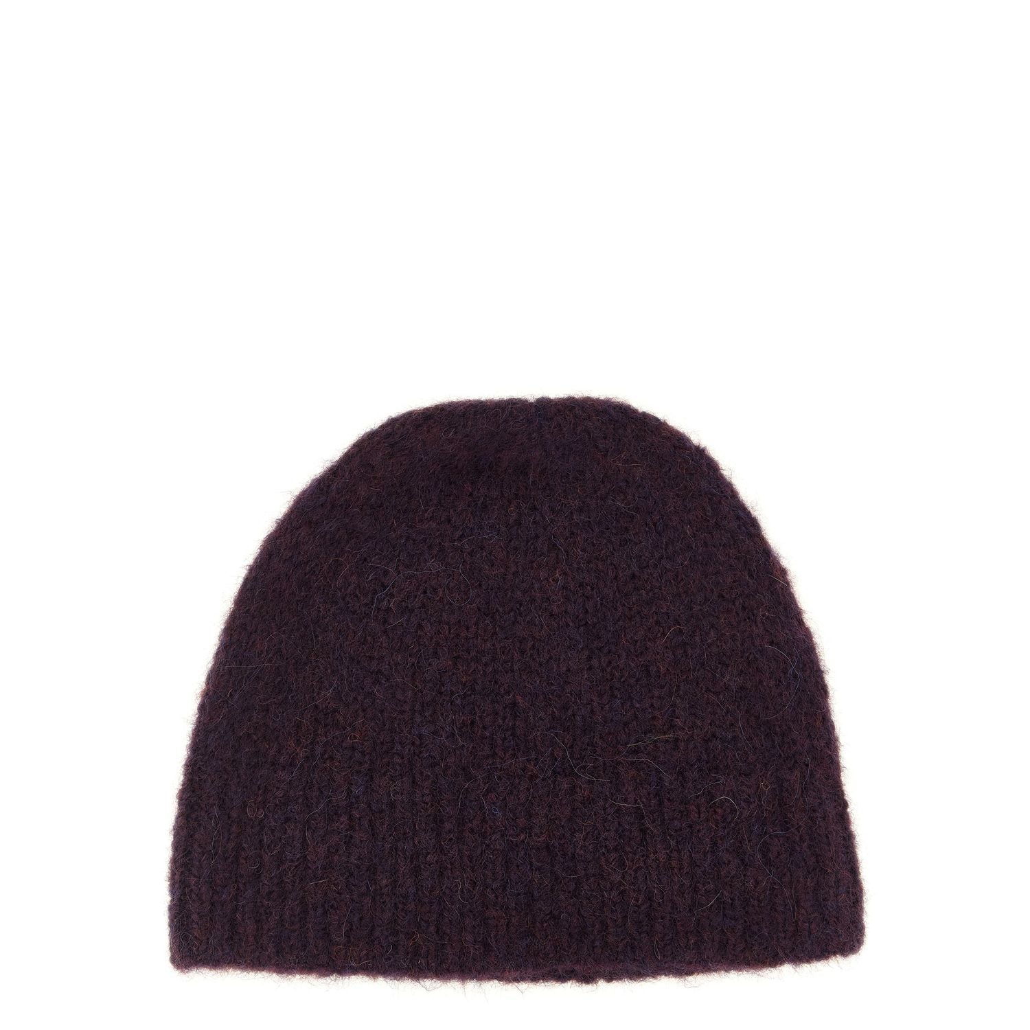 Dries Van Noten Purple Wool Beanie