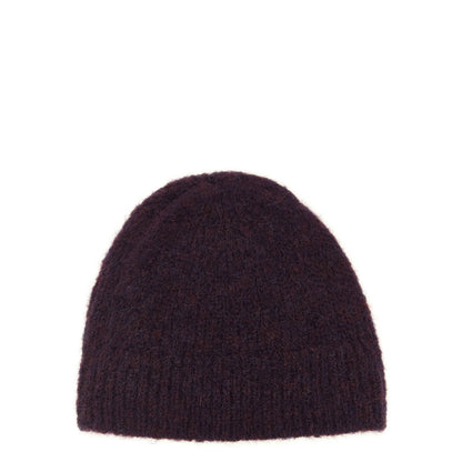 Dries Van Noten Purple Wool Beanie