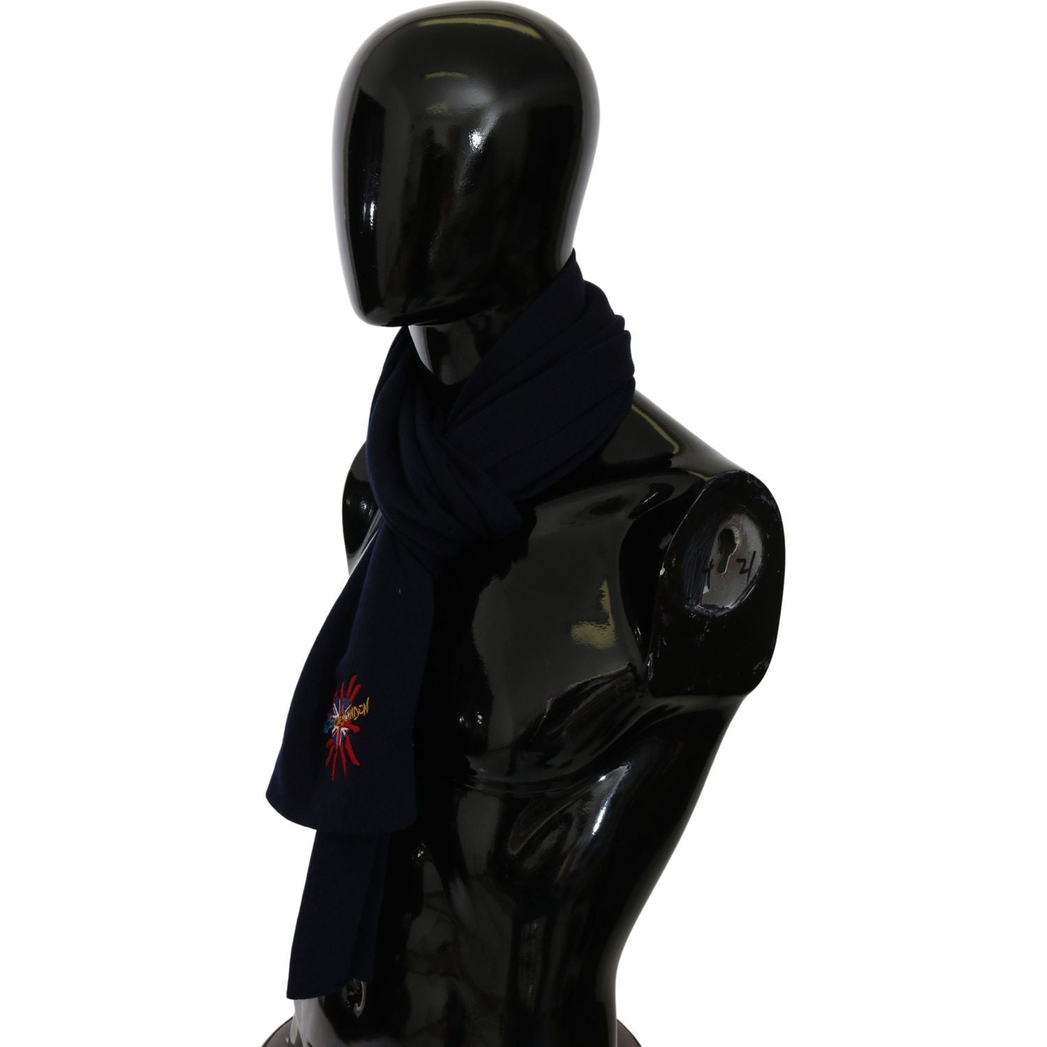 优雅纯羊毛男士围巾