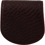 Dolce & Gabbana Brown Exotic Skin Pocket Condom Case Holder Condom Case