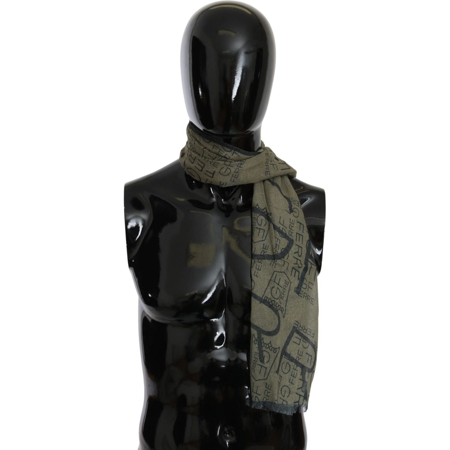 وشاح GF Ferre الأنيق المصنوع من مزيج الصوف