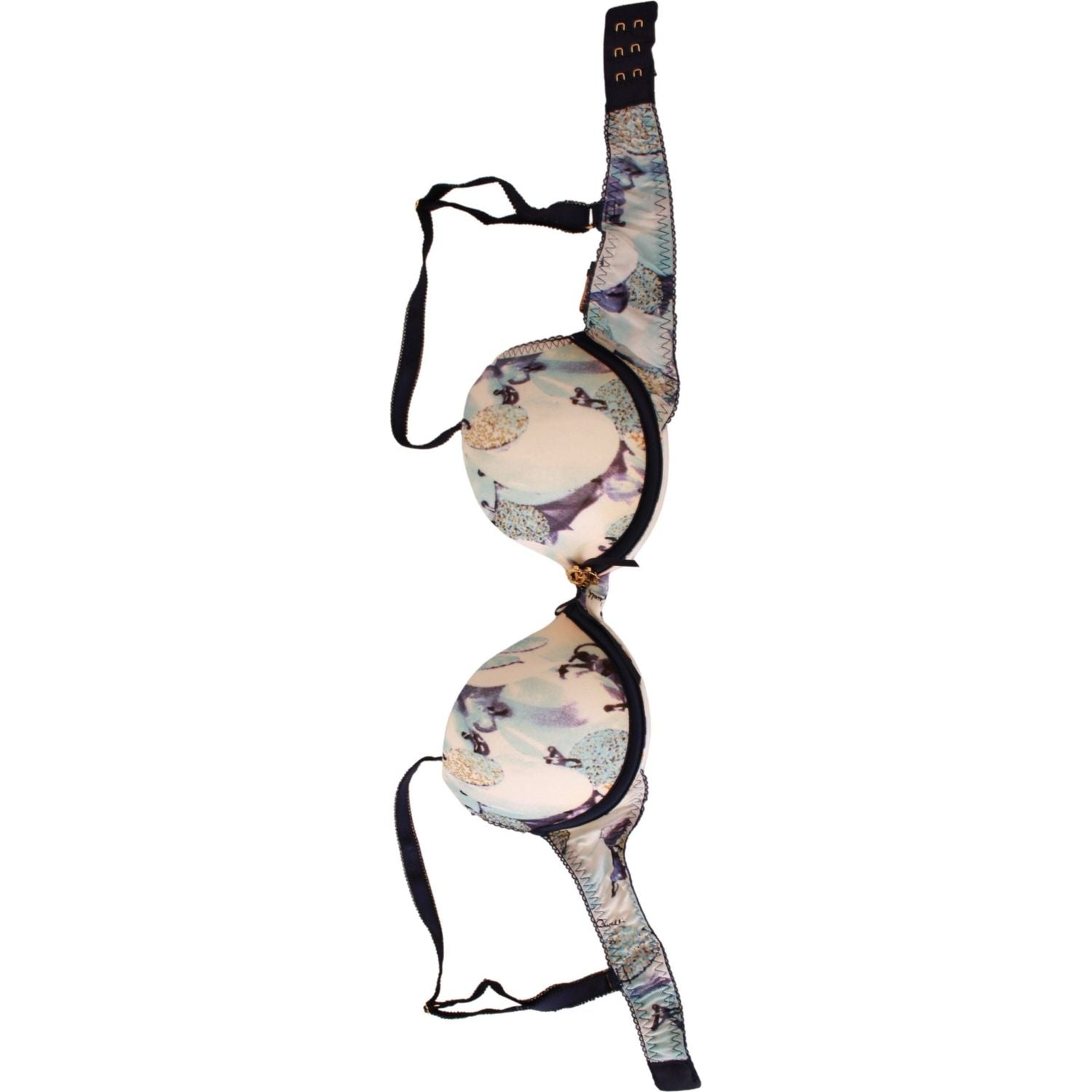 حمالة صدر أنيقة من روبرتو كافالي بطبعة زرقاء