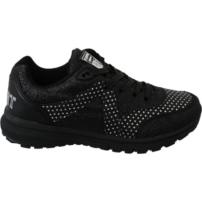 Philipp Plein Black Running Jasmines Sneakers Shoes WOMAN SNEAKERS