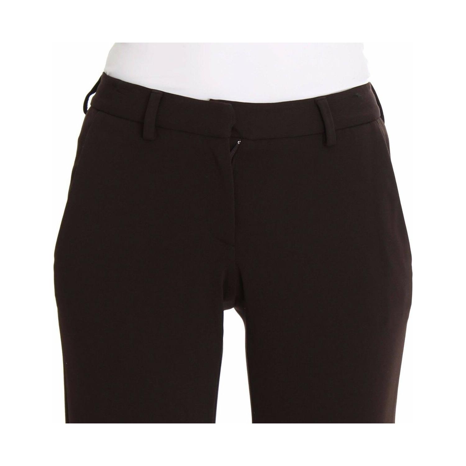 بنطلون كاجوال بني أنيق من Ermanno Scervino لإطلالة راقية