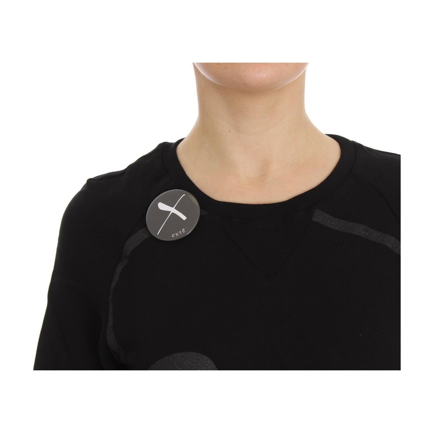 سترة قطنية بقبة دائرية مزينة بجمجمة من Exte Chic