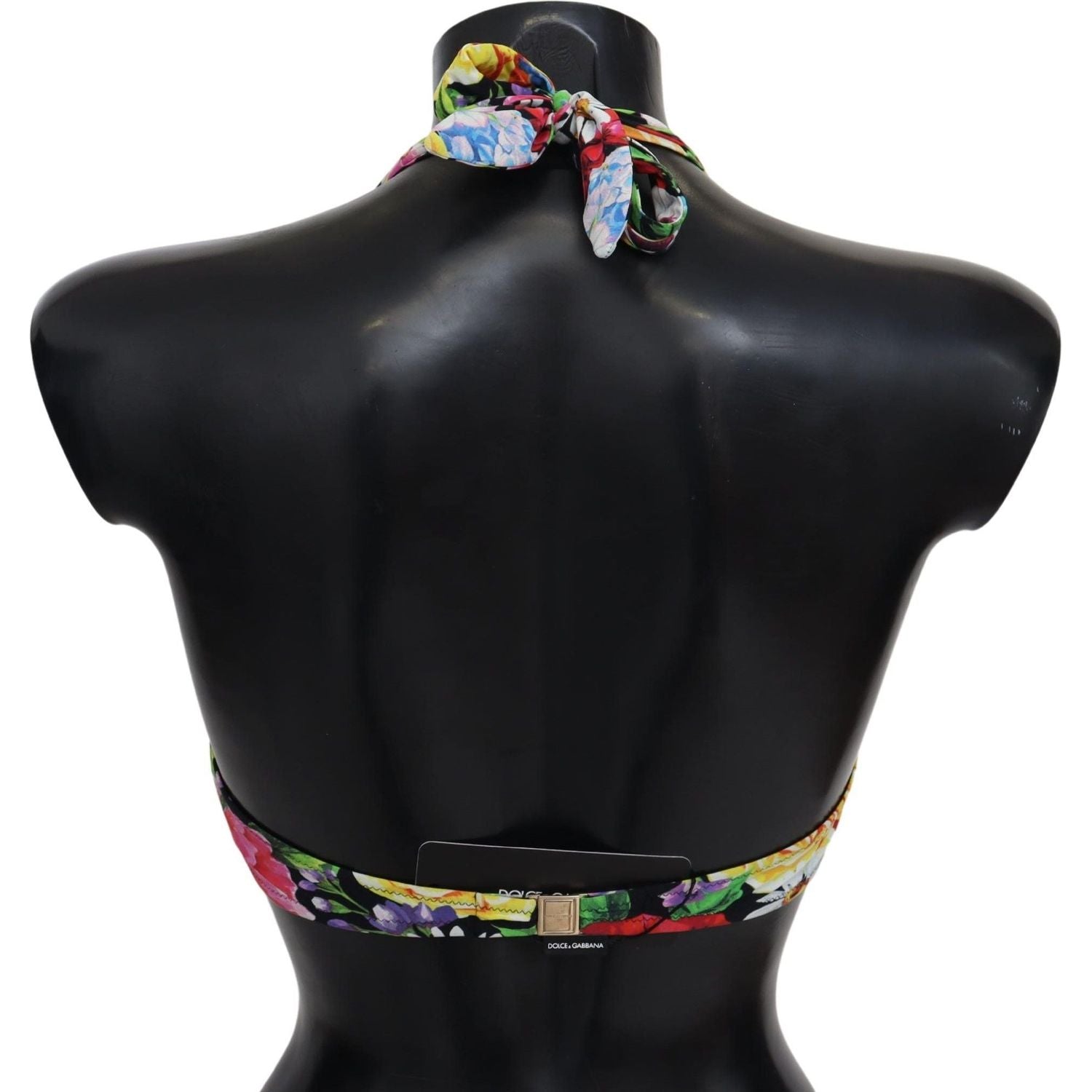الجزء العلوي من بيكيني دولتشي آند غابانا الأنيق ذو الطراز الزهري