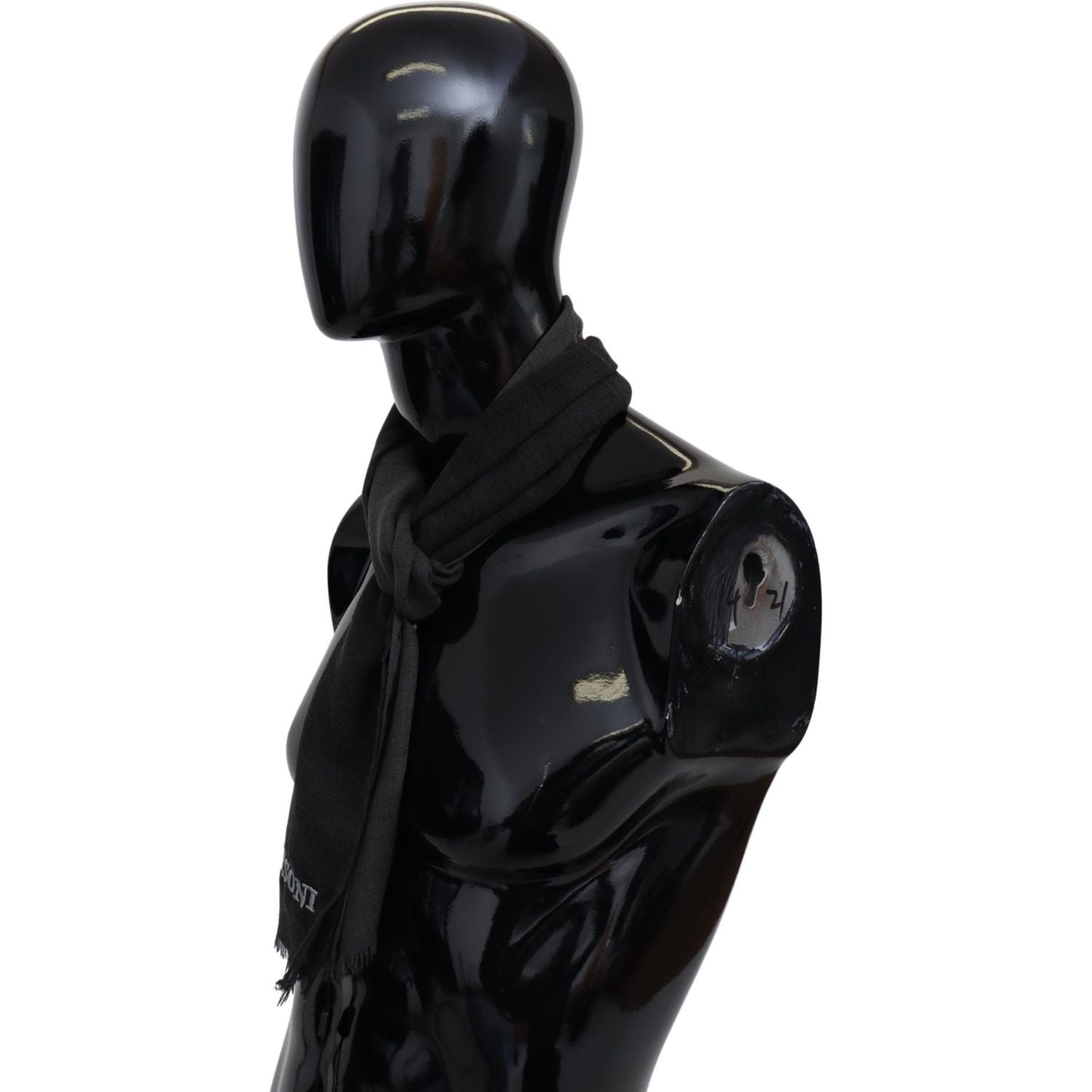 奢华流苏羊毛围巾