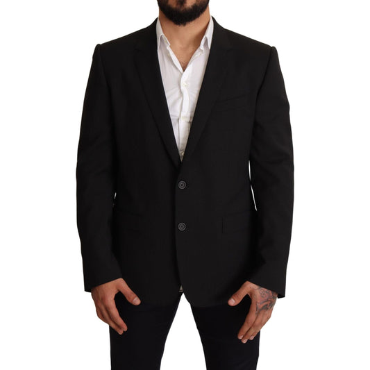 Dolce & Gabbana Black Striped MARTINI Jacket Blazer JKT2857-54