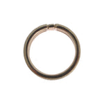 Nialaya Silver Womens Clear CZ 925 Sterling Ring Ring