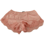 Dolce & Gabbana Pink Floral Lace Lingerie Underwear WOMAN UNDERWEAR