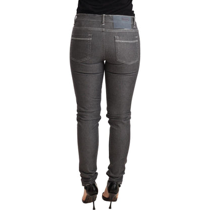 Acht Gray Low Waist Skinny Denim Trouser Jeans Jeans & Pants
