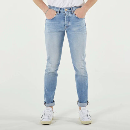Don The Fuller Blue Cotton Men Jeans Jeans & Pants