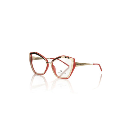 Frankie Morello Red Acetate Glasses Frame