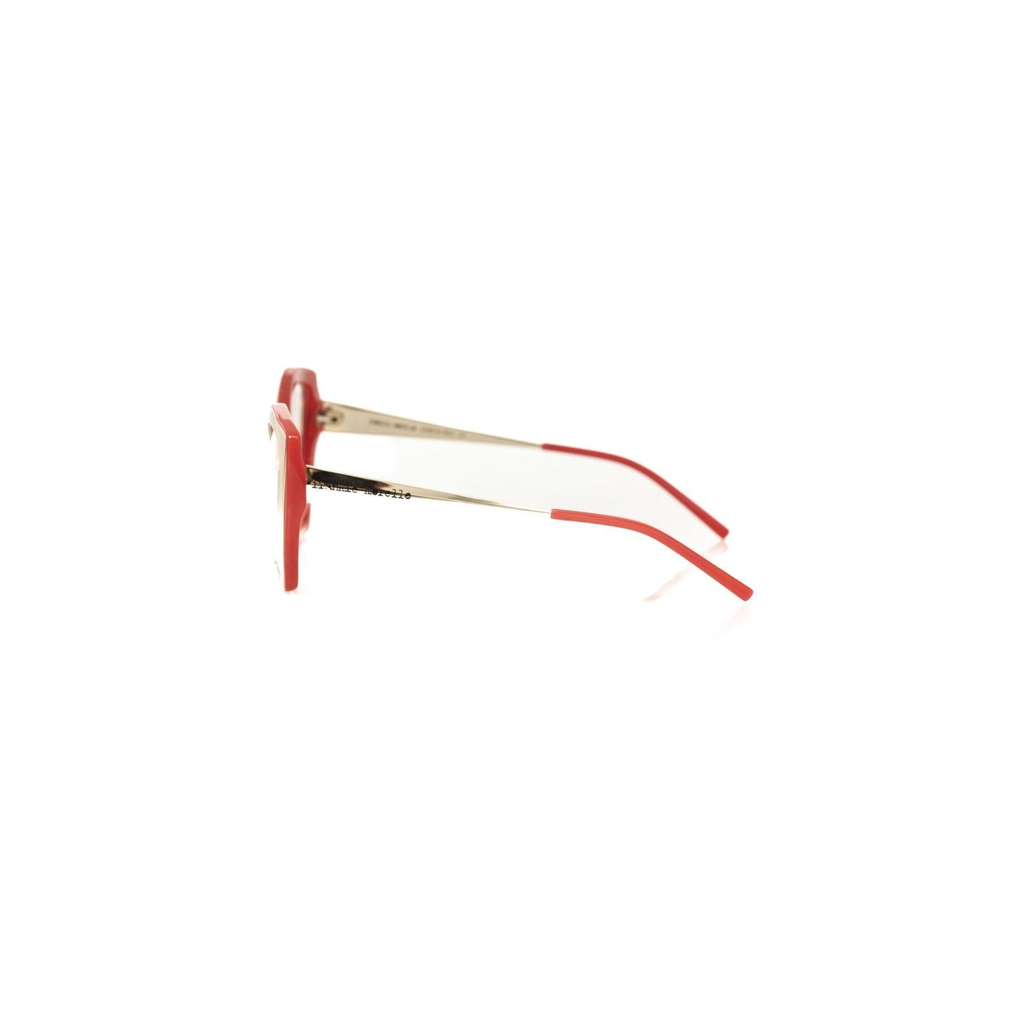 Frankie Morello Red Acetate Glasses Frame