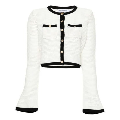 Self-portrait Sweaters White