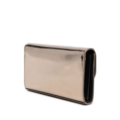 Diesel 1Dr leather wallet-on-chain Clutches