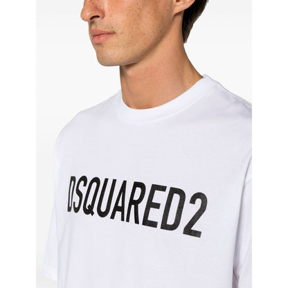 Dsquared2 T-shirts and Polos White Topwear