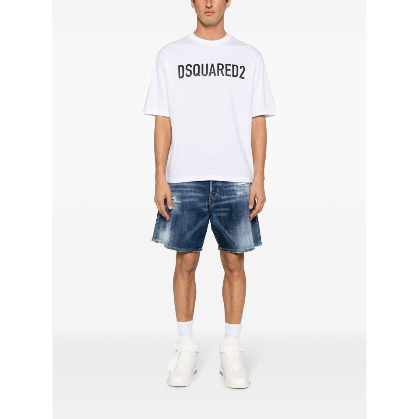 Dsquared2 T-shirts and Polos White