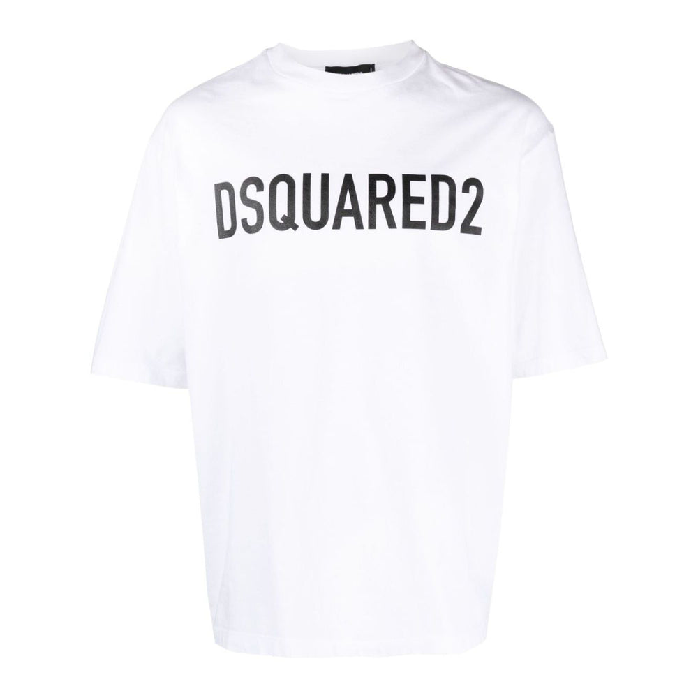 تي شيرتات وقمصان بولو باللون الأبيض من Dsquared2