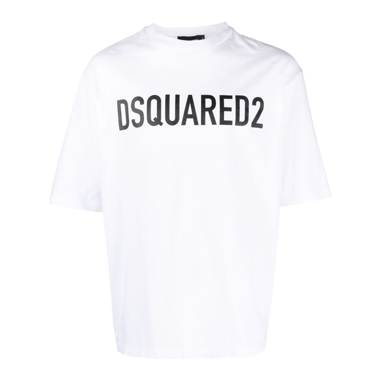 تي شيرتات وقمصان بولو باللون الأبيض من Dsquared2