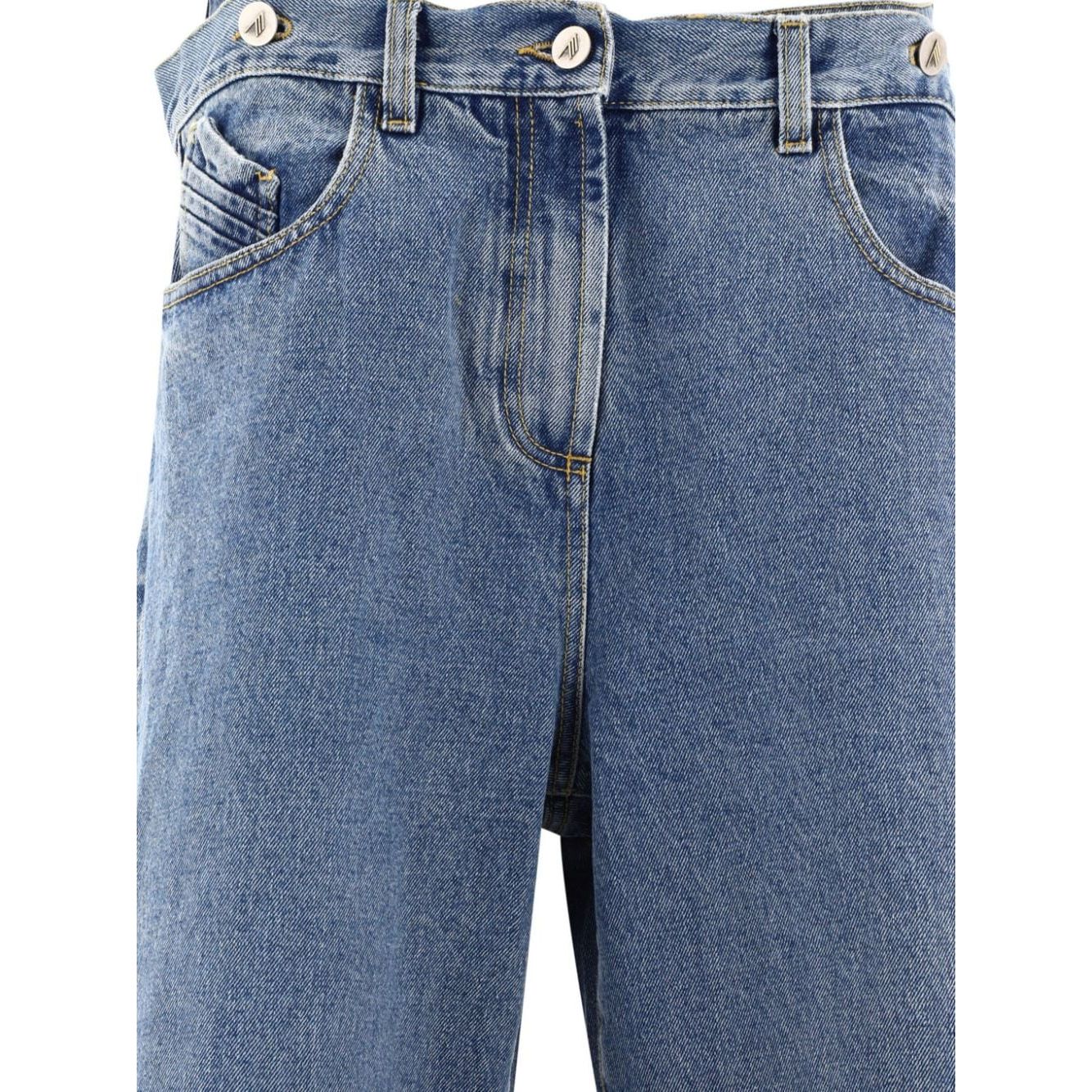 The Attico Jeans Clear Blue