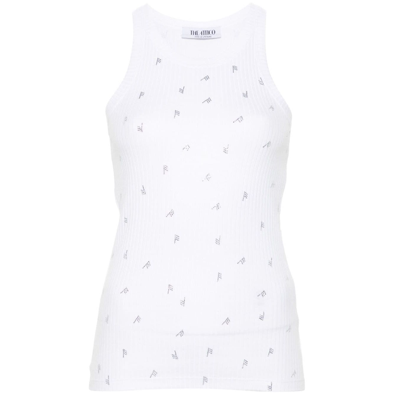 The Attico Top White