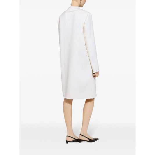 Dolce & Gabbana Single-breasted raschel tweed coat Jackets