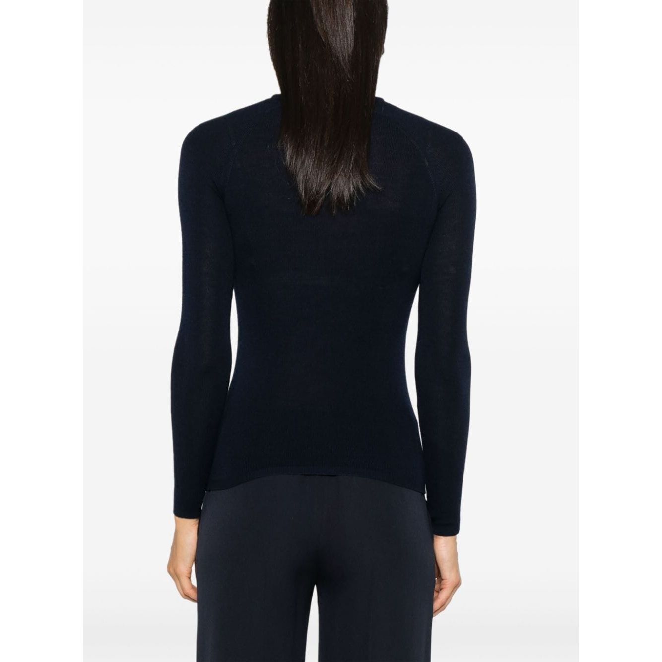 Majestic Sweaters Blue Topwear