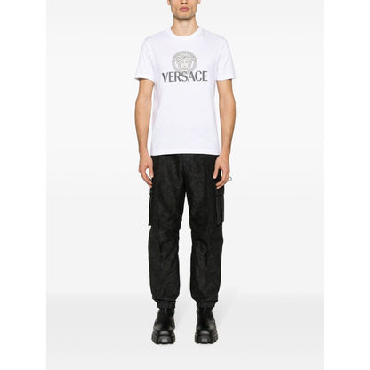 Versace Medusa logo-print T-shirt Topwear