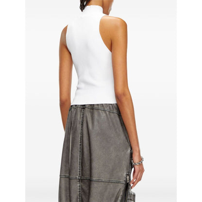 Diesel Ribbed-knit turtleneck top