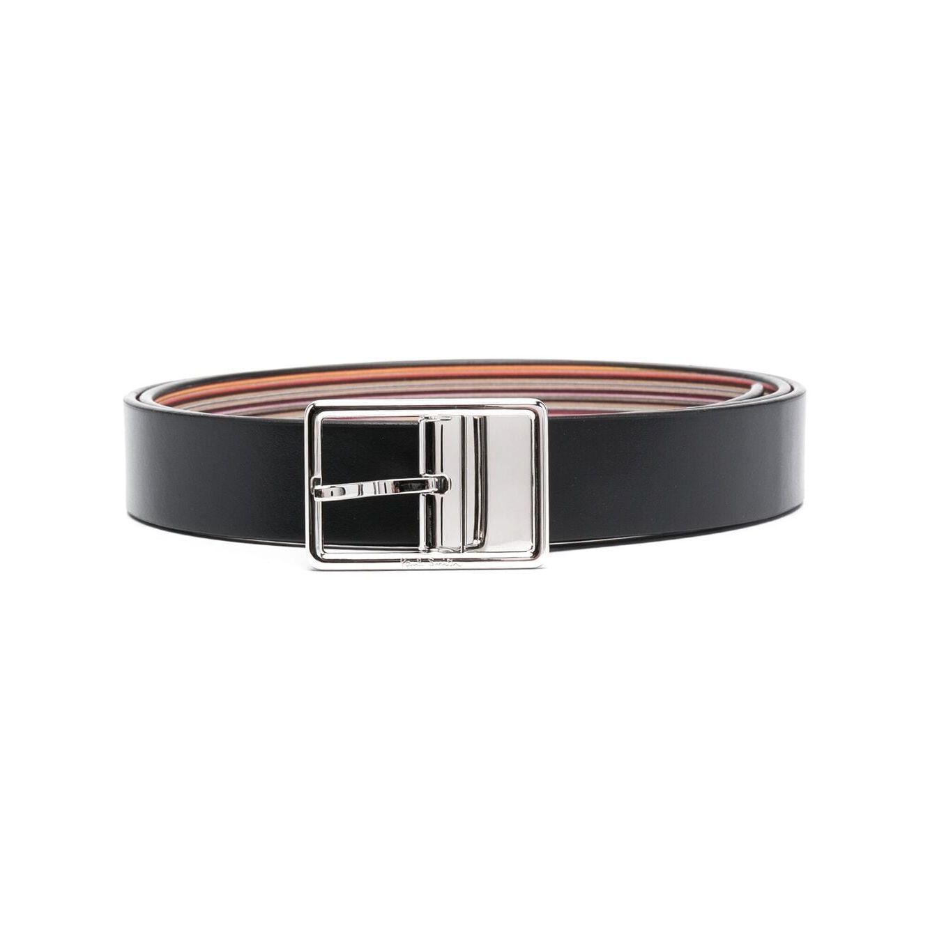 Paul Smith Signature Stripe reversbile belt