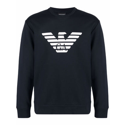 Emporio Armani Modal blend sweatshirt with logo print