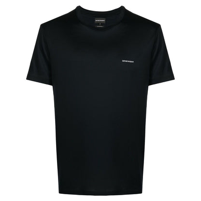 Emporio Armani logo-print Crew Neck T-shirt