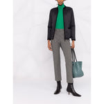 Emporio Armani Nylon reversible guru-collared jacket Jackets
