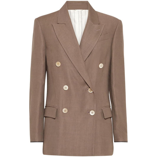 Brunello Cucinelli Jackets Brown Jackets