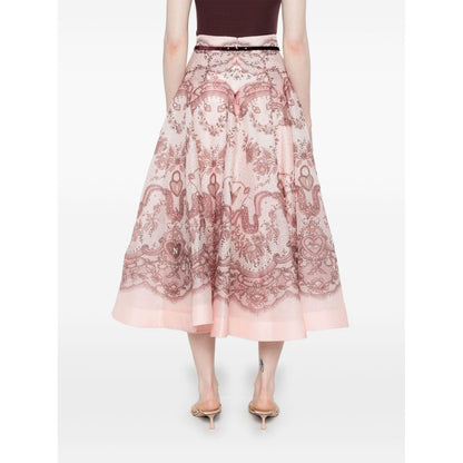Zimmermann Crush midi skirt Skirts