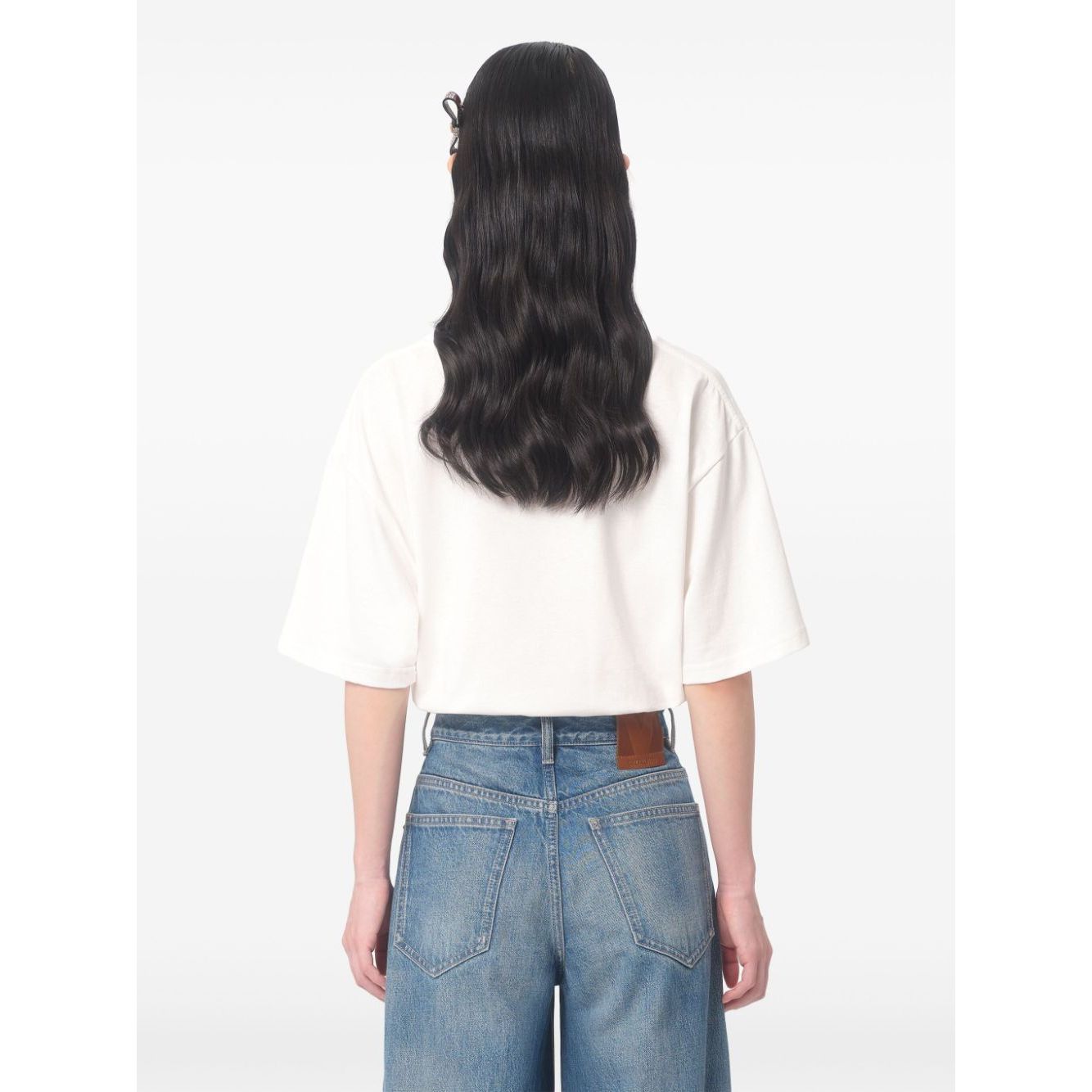 Valentino Cotton T-Shirt With Chez Valentino Print Topwear