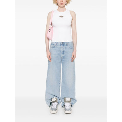 Diesel Top White Topwear