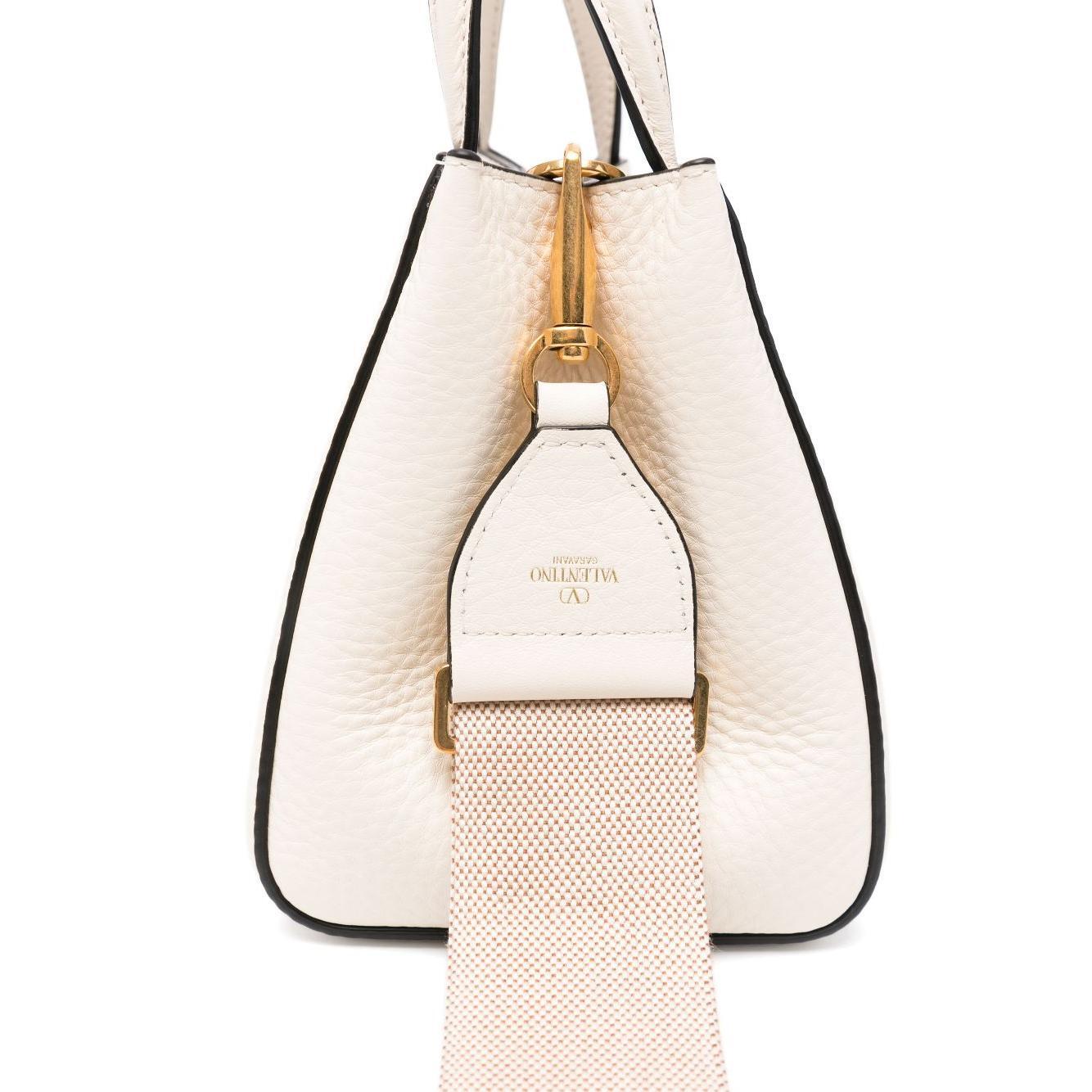 Valentino Garavani Alltime Small Handbag In Grainy Calfskin