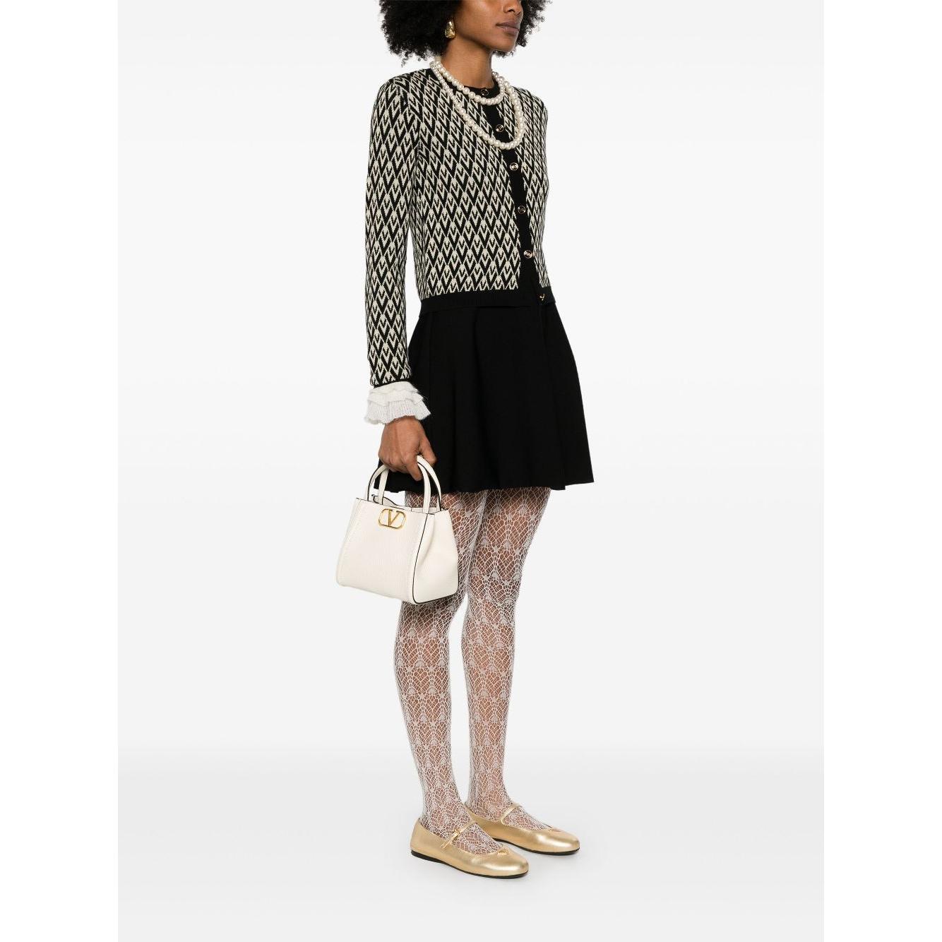 Valentino Garavani Alltime Small Handbag In Grainy Calfskin