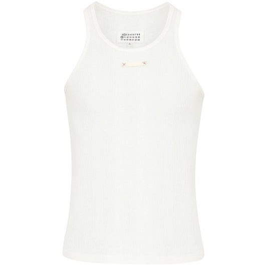 Maison Margiela Fancy ribbed tank top