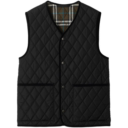 Burberry Nylon quilted sleeveless jacket