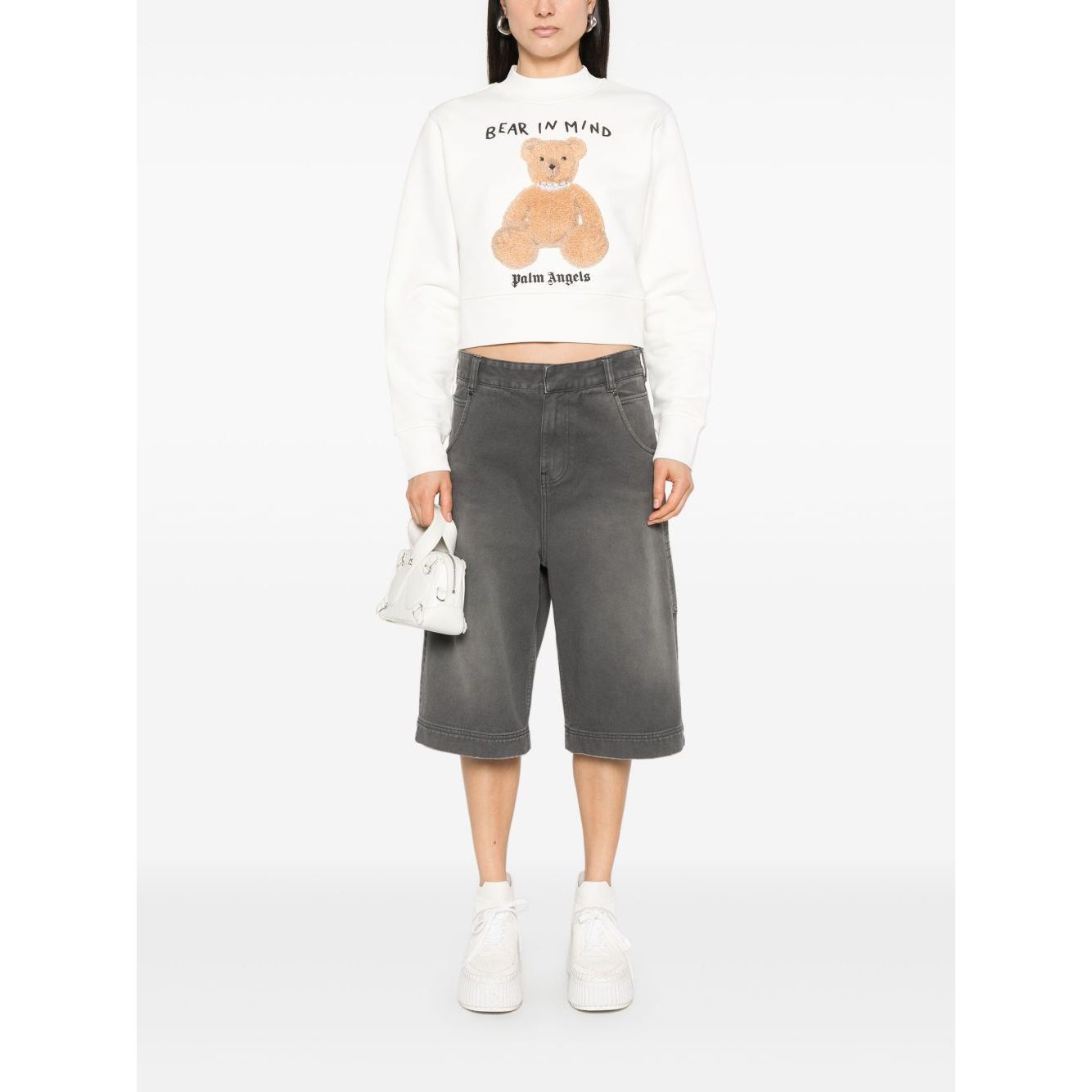 Palm Angels bear in mind sweatshirt Topwear