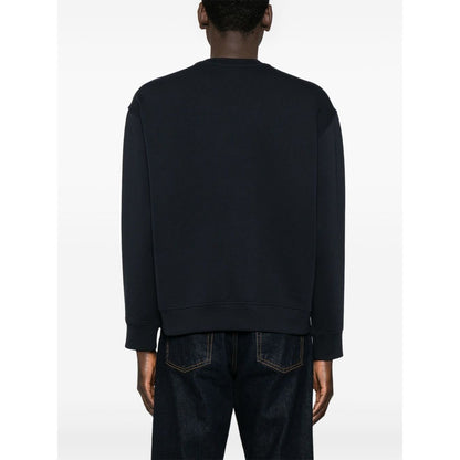 Emporio Armani ASV Double-jersey sweatshirt with logo embroidery