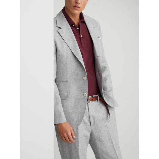 Brunello Cucinelli Jackets Light Grey Jackets