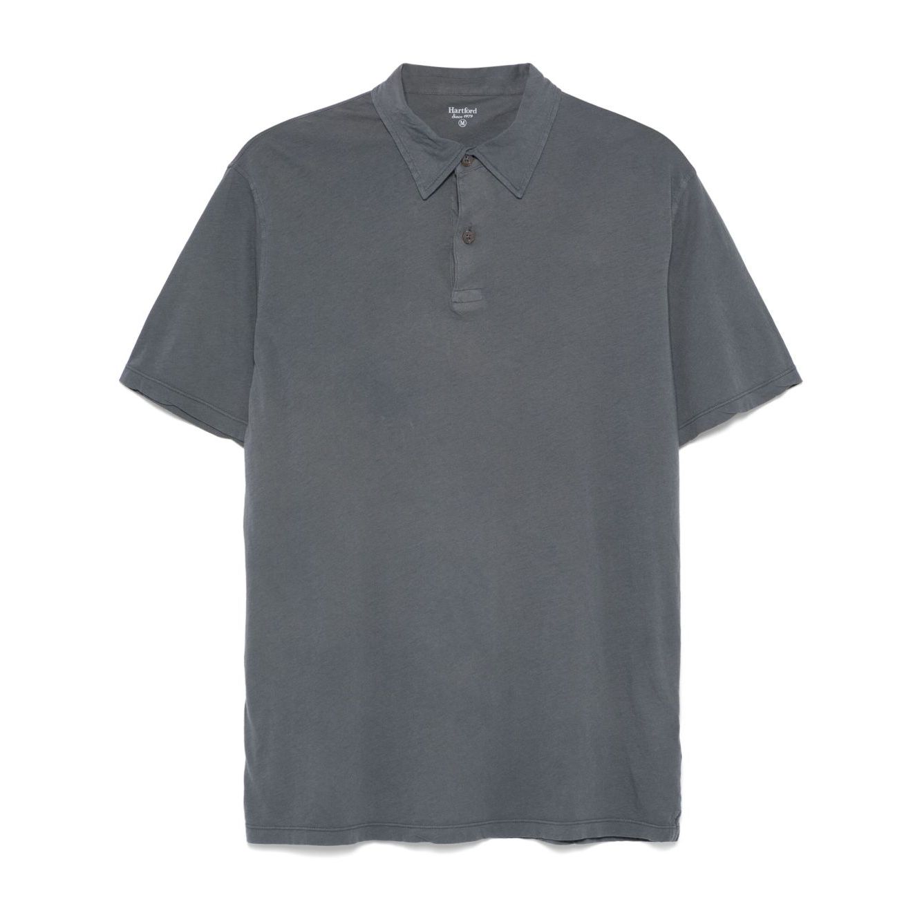 Hartford Light polo in Steel blue Topwear