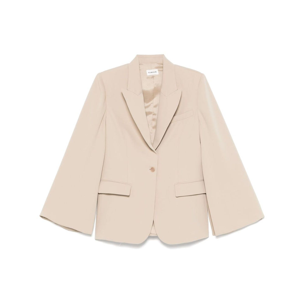 Parosh Single-Breasted Blazer Jackets