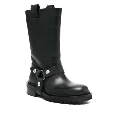 Golden Goose leather biker boots Boots