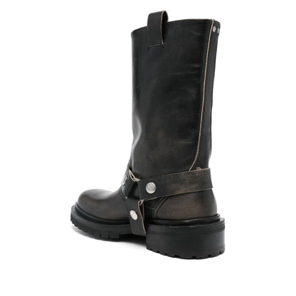 Golden Goose leather biker boots Boots