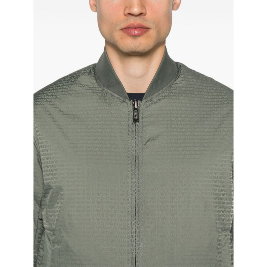 Emporio Armani bomber jacket with logo Jackets